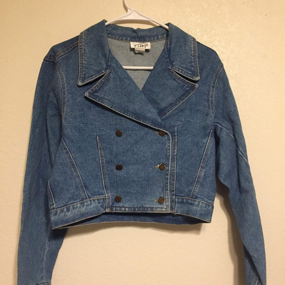 Jean Jacket Crop